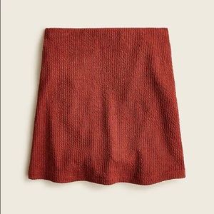 Clay J.Crew Textured Mini Swim Skirt